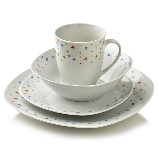 LEA Mini 16 teiliges Geschirrset Becher 370 ml / Schüssel 500 ml 17/19 5/25 5 cm - tinkie.de