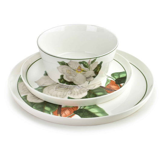 LEA Tree 18 teiliges Geschirrset 26 cm (Hauptgericht) 21 cm (Dessert) 15 cm (Schüssel) - tinkie.de