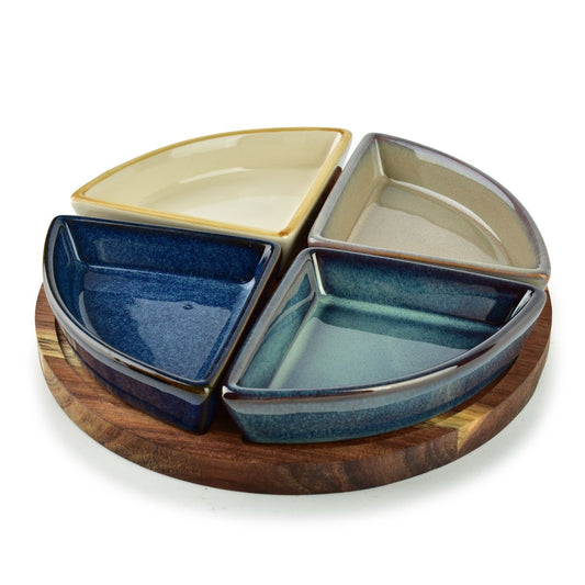 Modern Kitchen Schneidebrett mit 4 Schalen () Fassungsvermögen 95 ml - tinkie.de