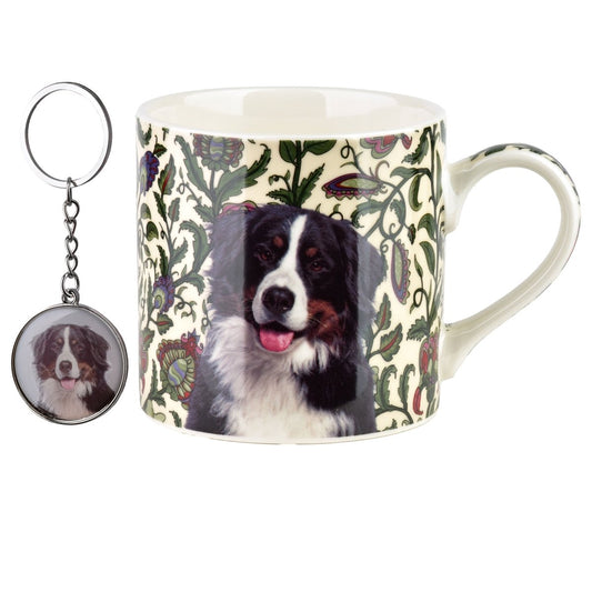 Noya Becher mit Schlüsselanhänger 380 ml Berner Sennenhund - tinkie.de