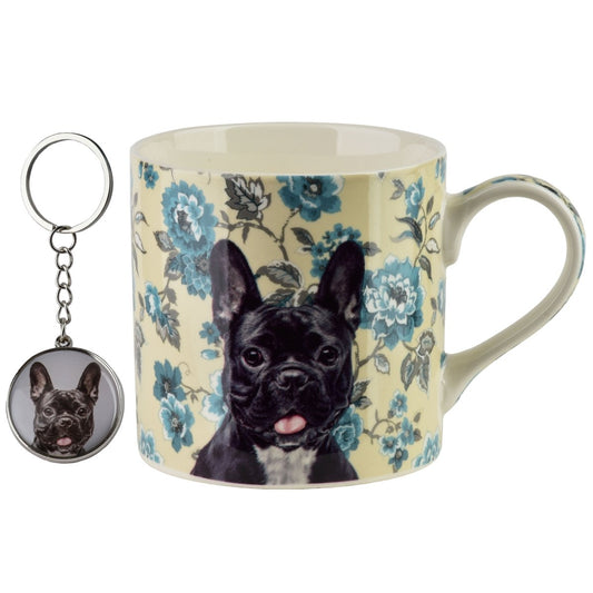Noya Becher mit Schlüsselanhänger 380 ml Französische Bulldogge - tinkie.de