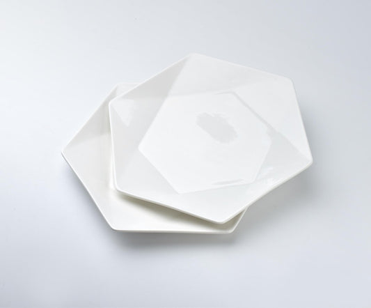 Ralph White Set mit 2 Desserttellern - tinkie.de
