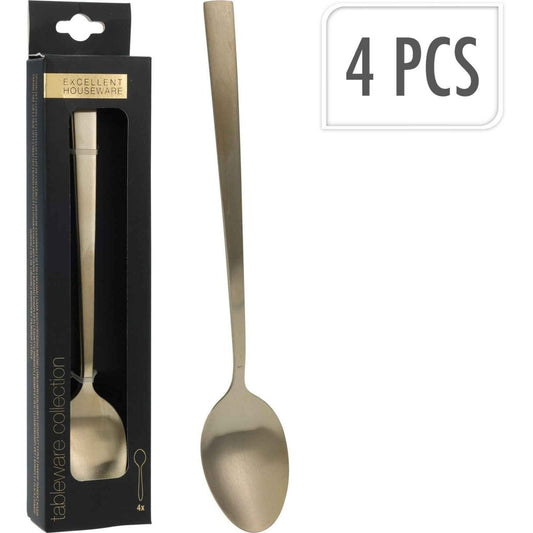 Set mit 4 Löffeln aus Edelstahl - tinkie.de